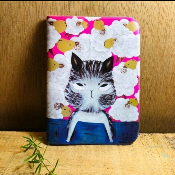 Emma's party Other - Passport cover, cat with insomnia.